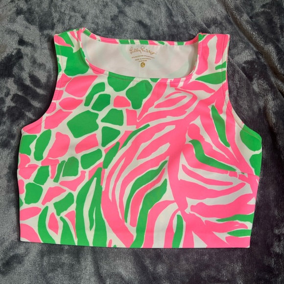 Lilly Pulitzer | Tops | Lilly Pulitzer Athletic Crop Top | Poshmark